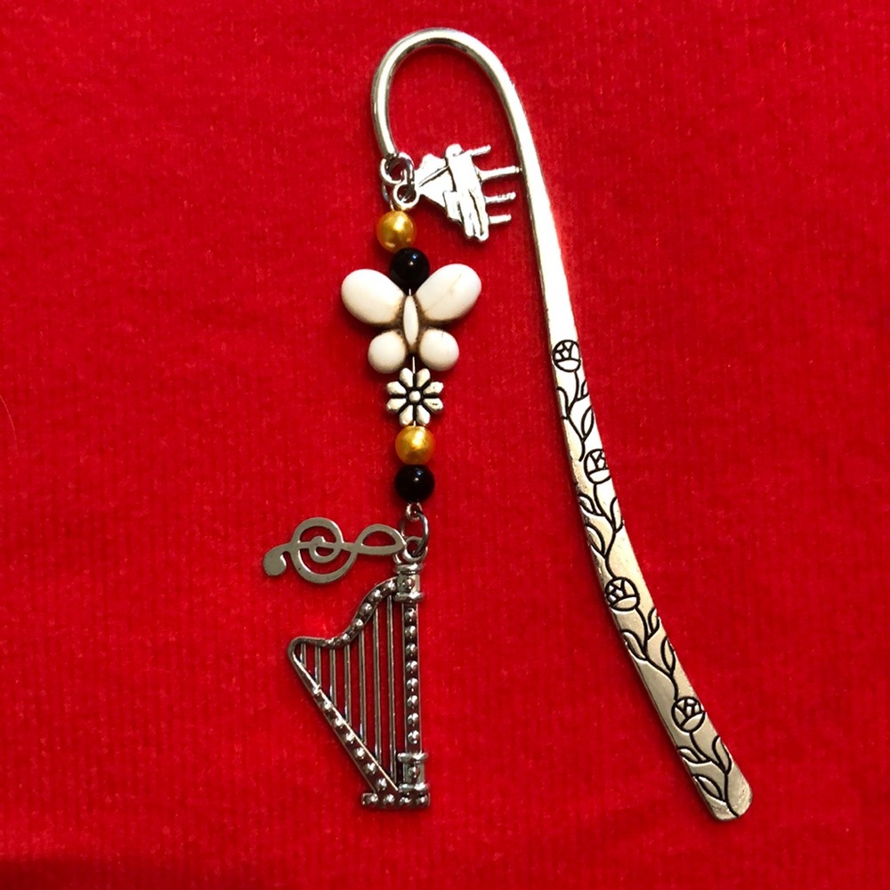 Beautiful, Symphony Hall Inspired Silver Bookmark